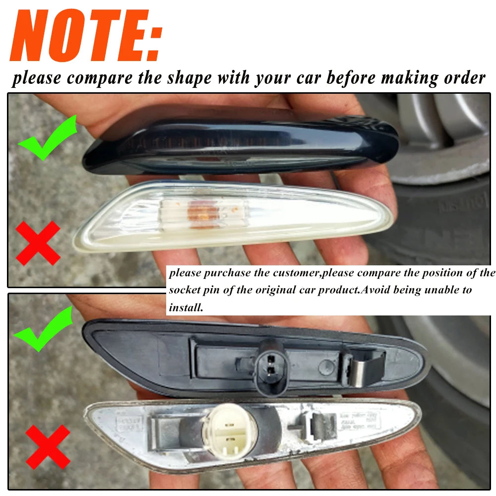 Dynamic Edition: Intermitentes Laterales Secuenciales LED (Plug & Play)