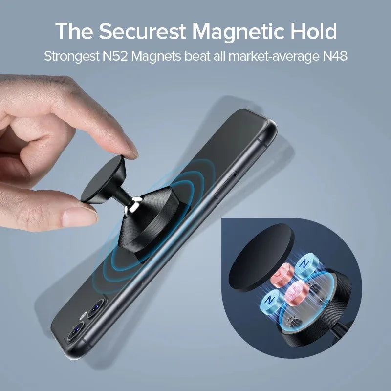Pro-Grip: Universal Magnetic Mobile Phone Holder (Quick Installation)